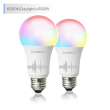 Load image into Gallery viewer, Smart WiFi Light Bulb, LED RGB Color Changing