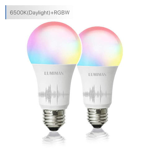 Smart WiFi Light Bulb, LED RGB Color Changing