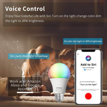 Load image into Gallery viewer, Smart LED Light Bulb E26 WiFi Multicolor Light Bulb