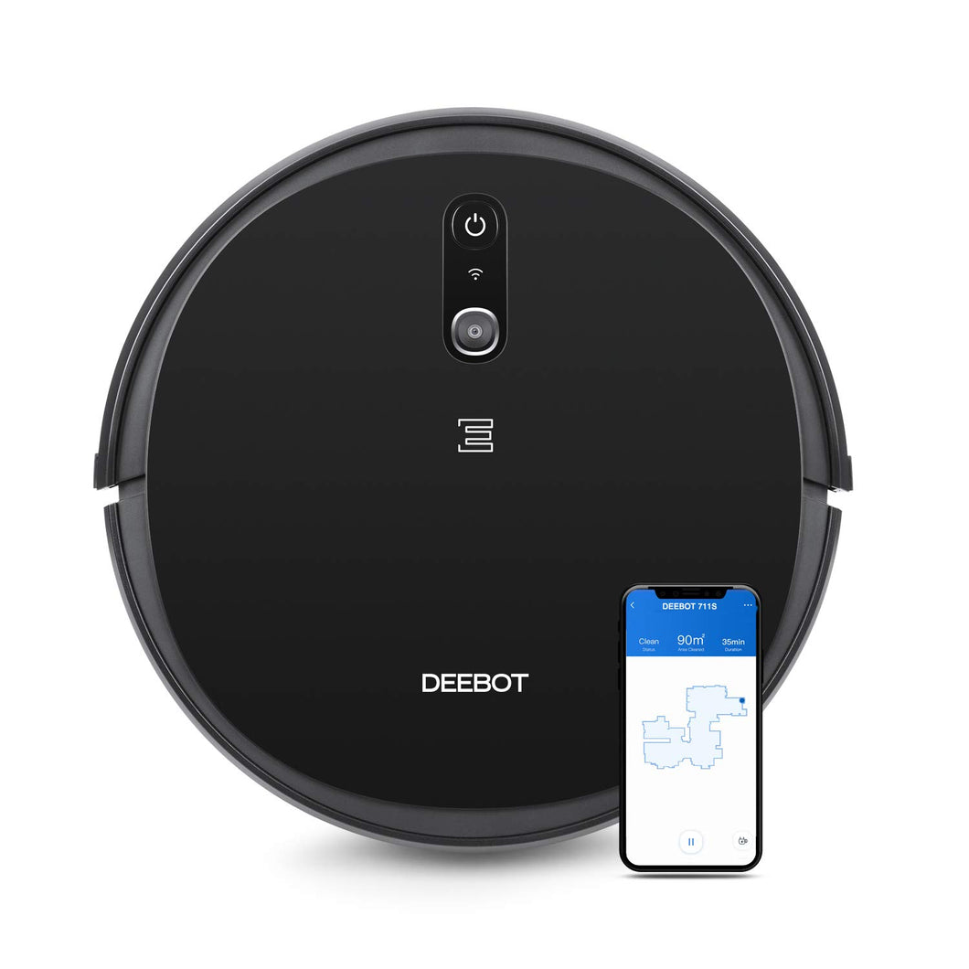 ECOVACS DEEBOT 711S Robotic Vacuum Cleaner with Smart Navi 2.0 Visual Mapping