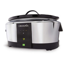 Load image into Gallery viewer, Crock-Pot SCCPWM600-V2, Stainless 6-Quart WeMo-Enabled Smart Slow Cooker