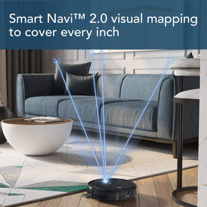 ECOVACS DEEBOT 711S Robotic Vacuum Cleaner with Smart Navi 2.0 Visual Mapping