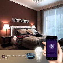 Load image into Gallery viewer, Smart LED Light Bulb E26 WiFi Multicolor Light Bulb